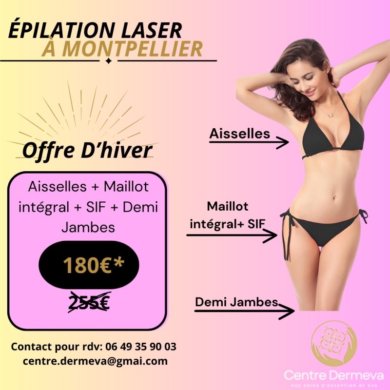 offre d’hiver chez Dermeva à Montpellier 