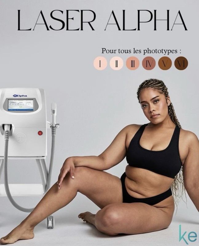 Épilation  définitive des demi  jambes et phototype 