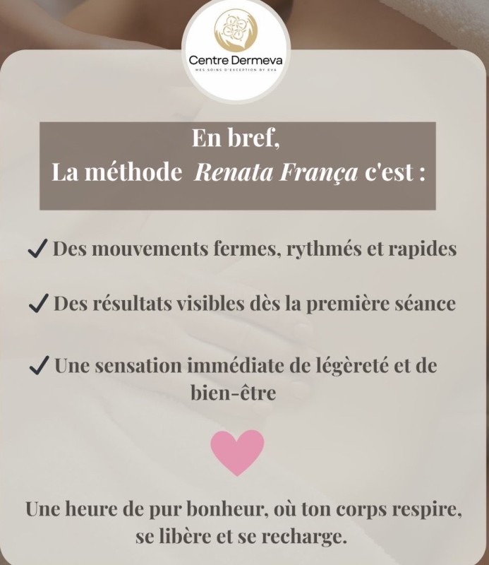  Le drainage lymphatique avec la méthode Renata Franca